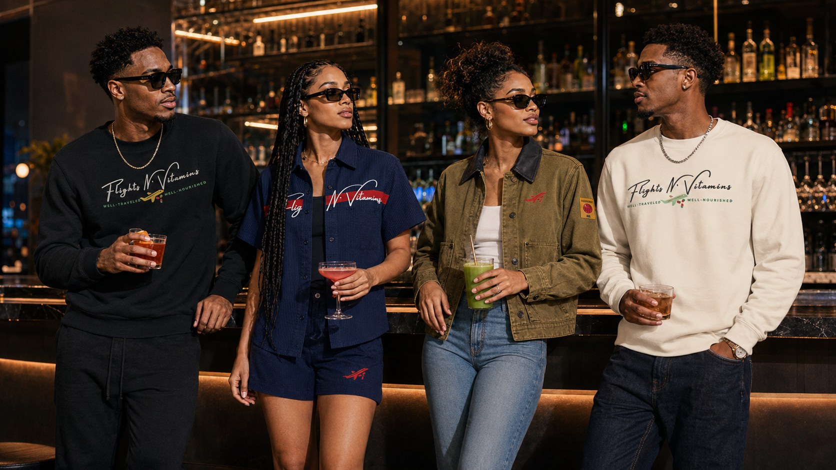 Upscale bar editorial