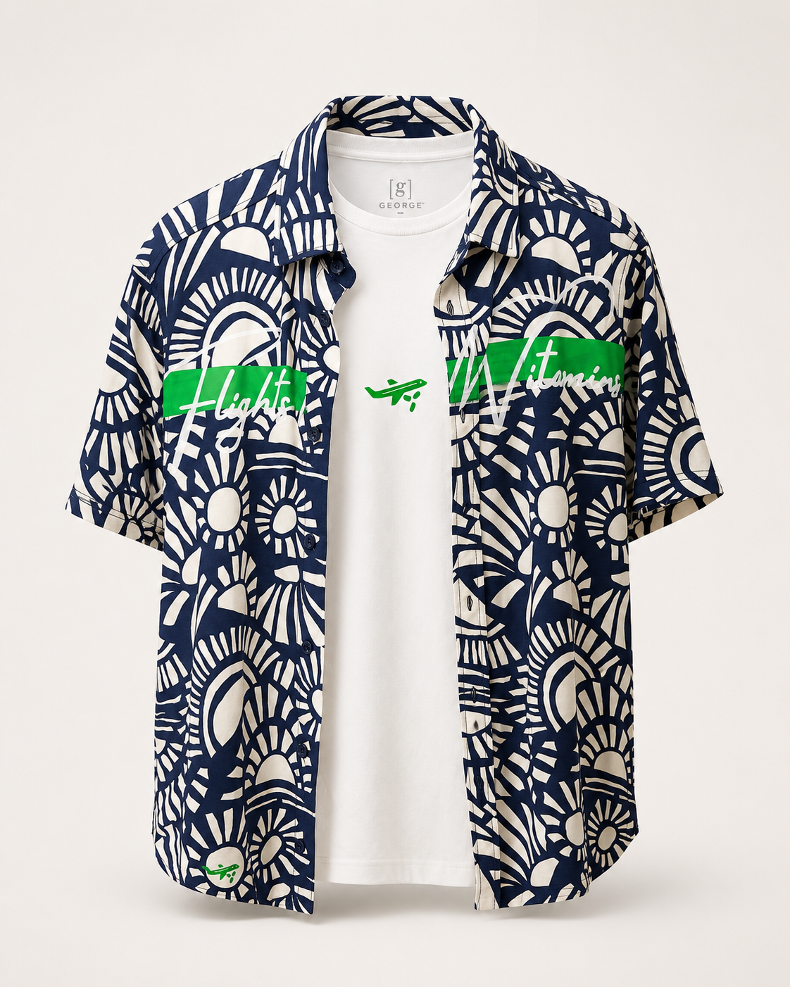 Flights N' Vitamins button ups